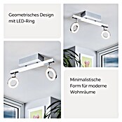 Eglo LED-Deckenstrahler Cardillio 1 (2 x 3,3 W, Aluminium)
