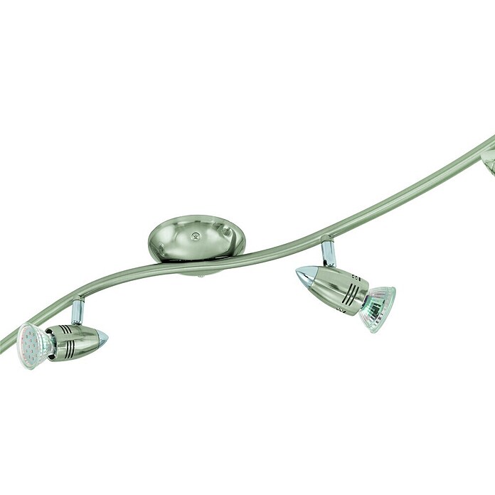 Eglo LED-Deckenstrahler MAGNUM-LED (12 W, Nickel-matt/Chrom, 4 Stk.) | BAUHAUS