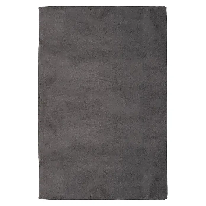 Kayoom Hochflorteppich Chaplin 545 - Grau, 110 x 60 cm, 100 % Polyester - Draufsicht