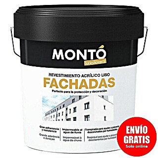 Montó Bricolovers Pintura para fachadas de acrilato puro (Blanco, 15 l)