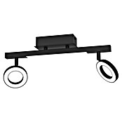 Eglo Cardillio 2 LED-Deckenstrahler CARDILLIO 2 (9,7 W, L x B x H: 38,5 x 8,5 x 17,5 cm, Schwarz, Warmweiß, 3 Stk.) | BAUHAUS