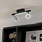 Eglo Cardillio 2 LED-Deckenstrahler CARDILLIO 2 (9,7 W, L x B x H: 38,5 x 8,5 x 17,5 cm, Schwarz, Warmweiß, 3 Stk.) | BAUHAUS