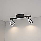 Eglo Cardillio 2 LED-Deckenstrahler CARDILLIO 2 (9,7 W, L x B x H: 38,5 x 8,5 x 17,5 cm, Schwarz, Warmweiß, 3 Stk.) | BAUHAUS
