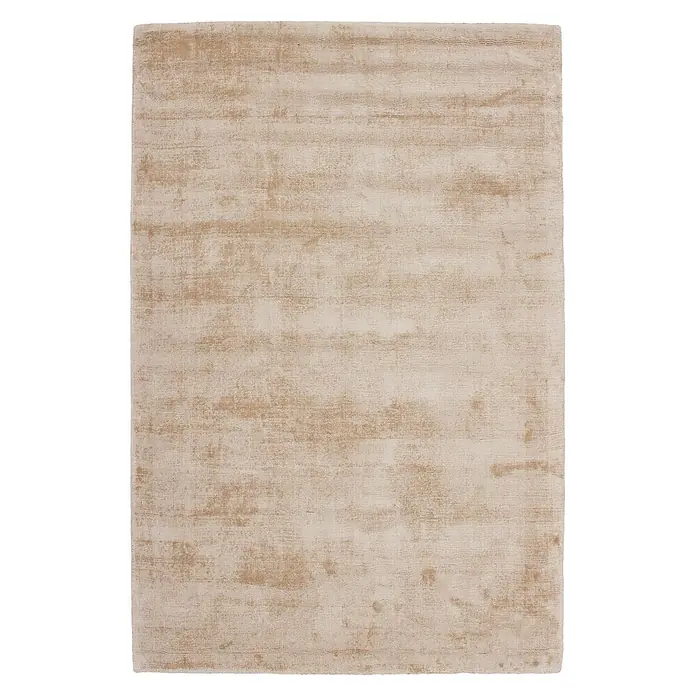 Kayoom Kurzflorteppich My Raaja 230 - Beige, 150 x 80 cm, 100 % Viskose - Draufsicht