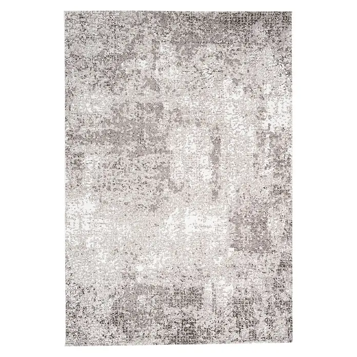 Kayoom Kurzflorteppich Olivo 923 - Taupe, 290 x 200 cm, 100 % Polyester - Draufsicht
