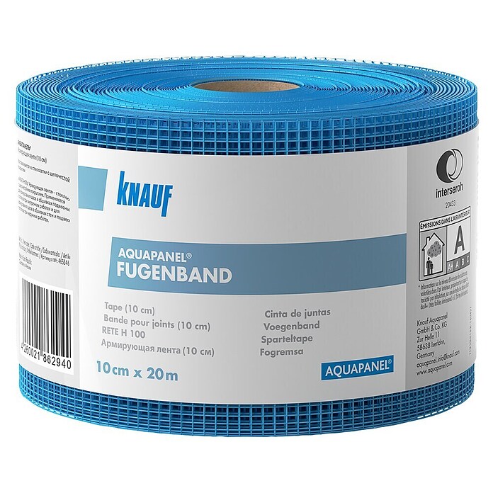 Knauf Fugenband Aquapanel (L x B: 2 m x 10 cm, Blau) | BAUHAUS