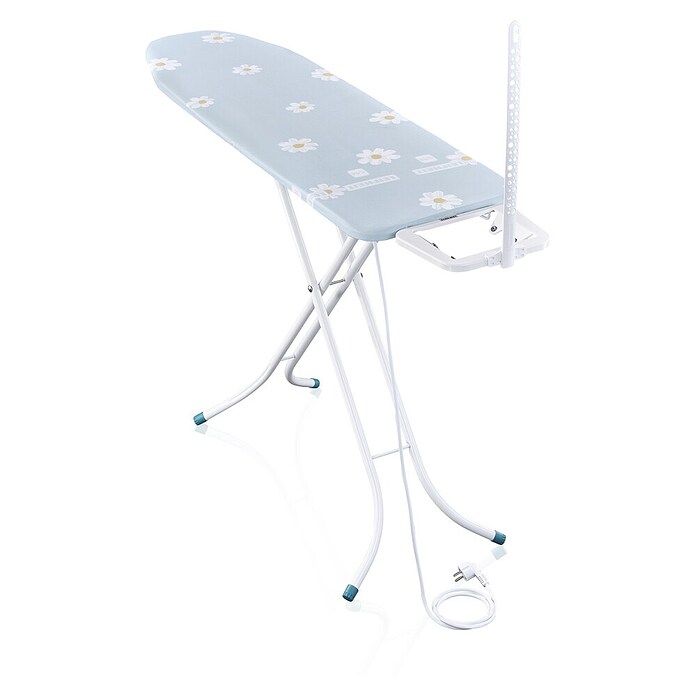 Leifheit Bügeltisch Classic Basic Plus (38 x 120 cm, Höhenverstellung: 69 cm - 88 cm, Metall, Blau, Weiß) | BAUHAUS