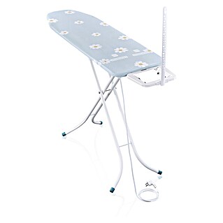 Leifheit Bügeltisch Classic Basic Plus (38 x 120 cm, Höhenverstellung: 69 cm - 88 cm, Metall, Blau, Weiß)