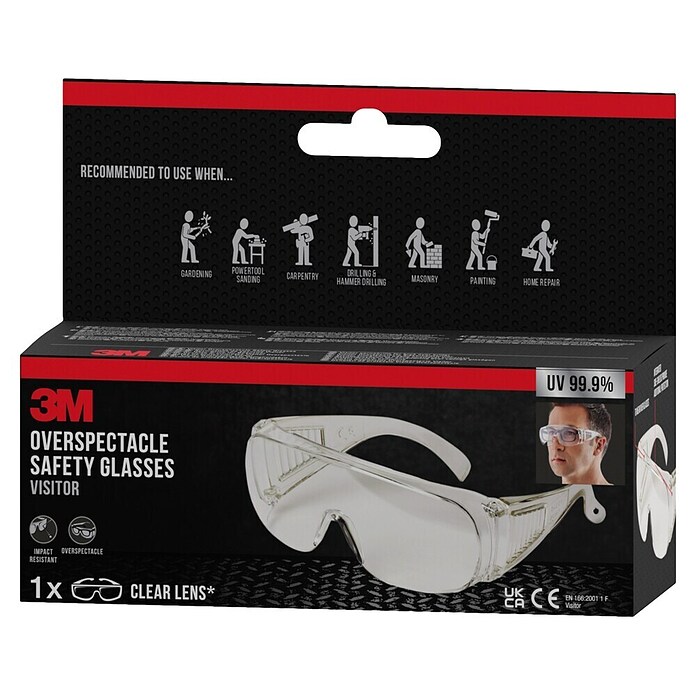 3M Schutzbrille (Transparent)
