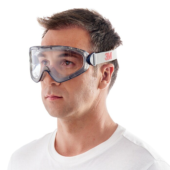 3M Schutzbrille Panorama (Grau, Einsatzbereich: Baustelle) | BAUHAUS