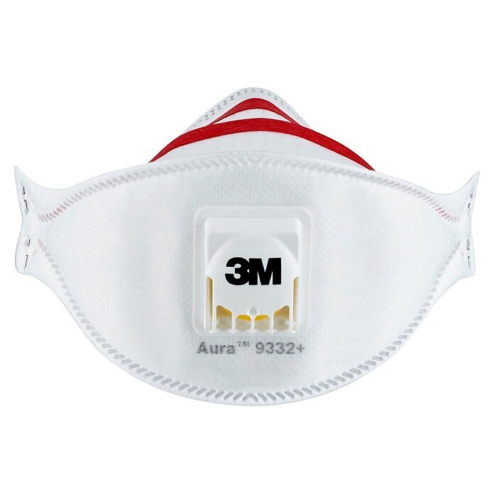 3M Aura Atemschutzmaske (Filterklasse: FFP3, 2 Stk.)