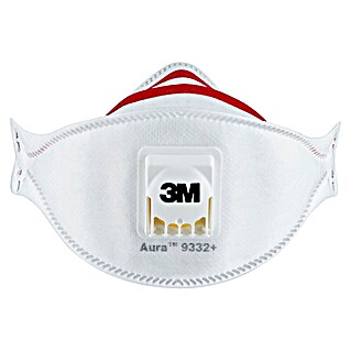 3M Aura Atemschutzmaske 9332 (Filterklasse: FFP3, 2 Stk.)