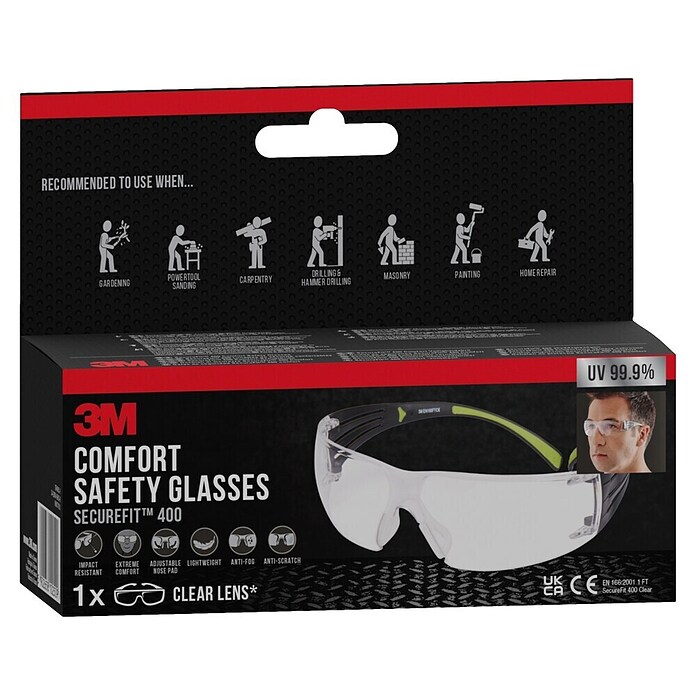 3M Schutzbrille (Transparent)