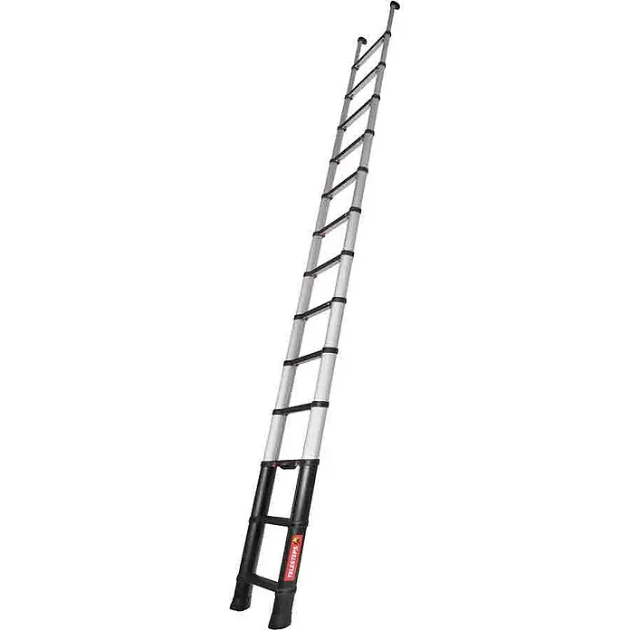 Telesteps Teleskopleiter Tactical Line Taktische Teleskopleiter – Militär- & Polizeileiter - Anzahl Tritte: 13 Stk., Arbeitshöhe: 5.000 m, Belastbarkeit: 500 kg, Aluminium