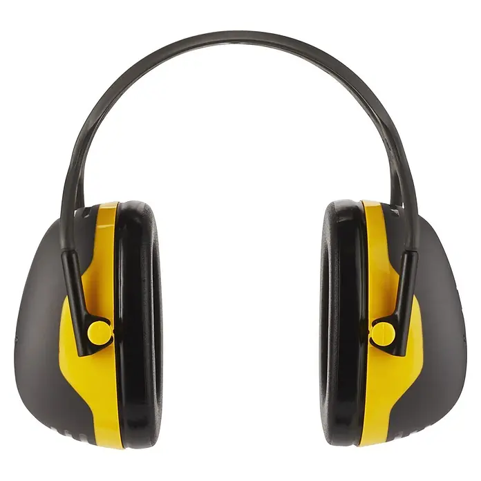 3M Peltor Auriculares de protección - Tamaño: Universal - Auriculares de protección auditiva amarillos y negros.