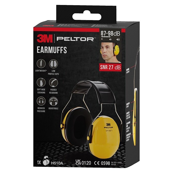 3M Peltor Kapselgehörschutz (Gelb)