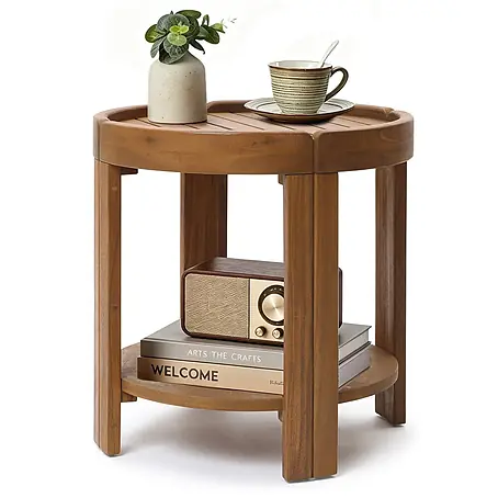 Hometopia  Garten-Beistelltisch rund Serenity