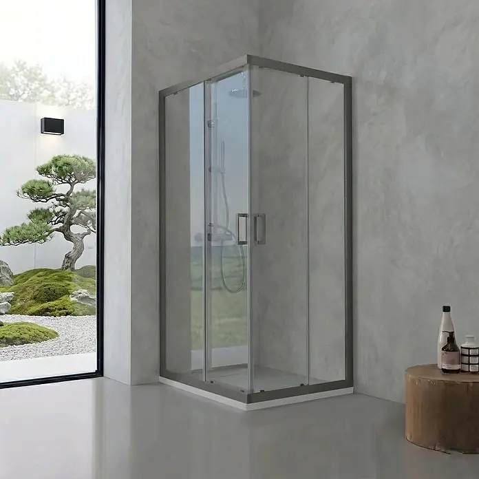 Kiamami Valentina Eckdusche - 900 x 900 x 1.900 cm, Stärke: 6 mm