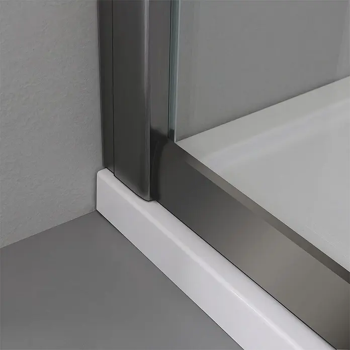 Kiamami Valentina Eckdusche - 1.200 x 800 x 1.900 cm, Stärke: 6 mm