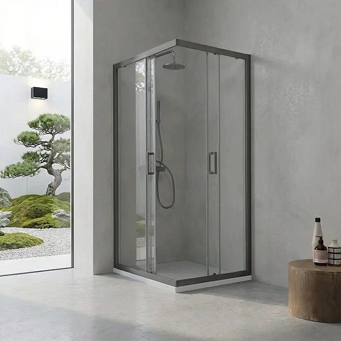 Kiamami Valentina Eckdusche - 700 x 700 x 1.900 cm, Stärke: 6 mm