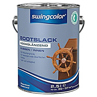 swingcolor Bootslack (Farblos, 2,5 l, Hochglänzend, Innen, Lösemittelbasiert)