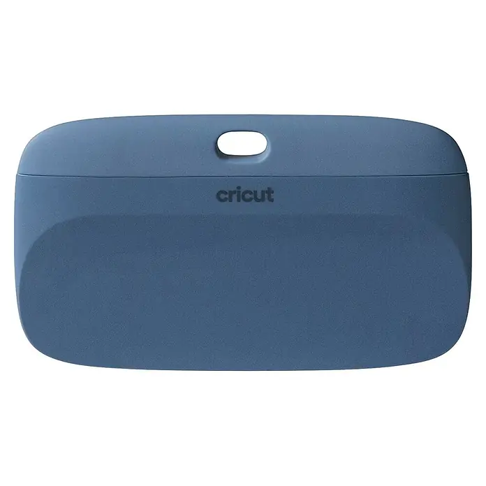Cricut Plotter-Werkzeug XL-Rakel - Geeignet für: Aufkleber, Blau - Blauer Cricut Schaber mit Aufhängeloch und abgerundeten Kanten.
