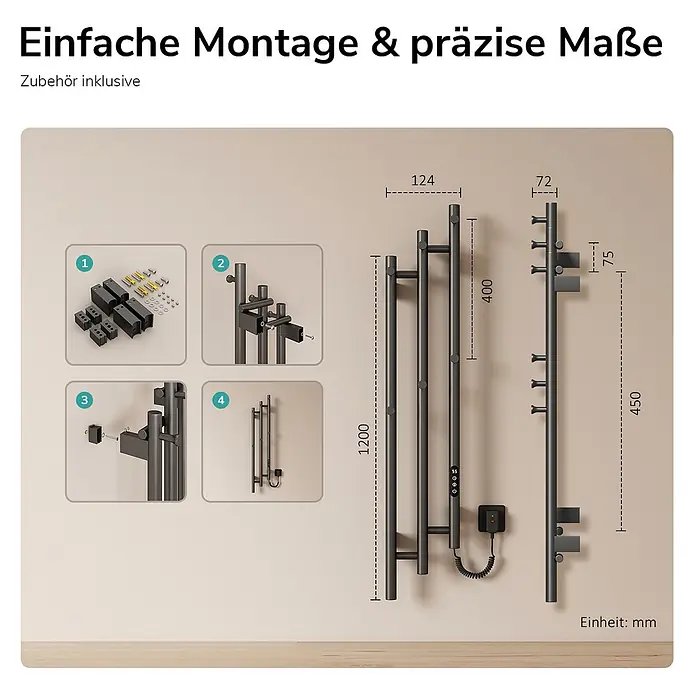 Emke Elektro-Badheizkörper PHRX3 - 