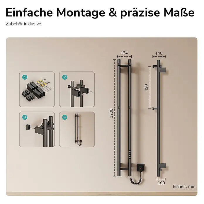 Emke Elektro-Badheizkörper PHRX2 - 