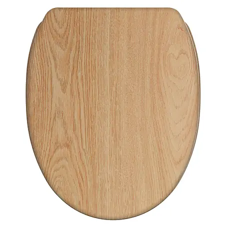 SANILO  WC-Sitz Holz mit Schnellverschluss