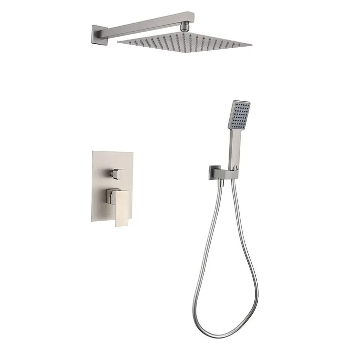 Poalgi UP-Brausearmatur DREAM - Gebürstetes Nickel, Seidenmatt
