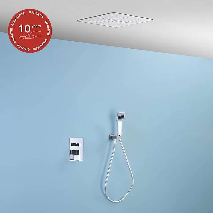Poalgi UP-Brausearmatur TRINITY - Chrom, Glänzend