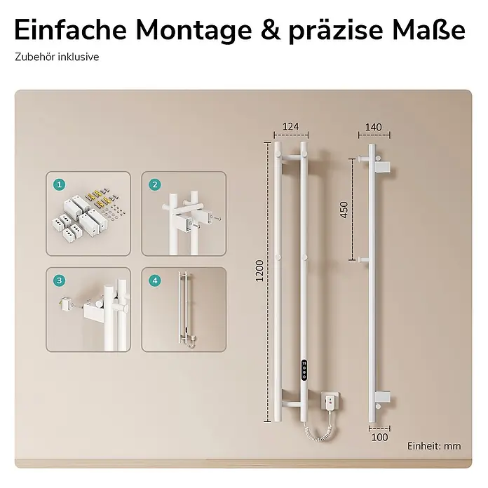 Emke Elektro-Badheizkörper PHRX2 - 