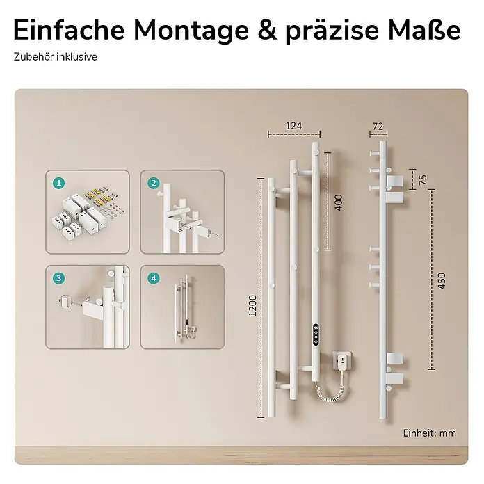 Emke Elektro-Badheizkörper PHRX3 - 
