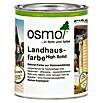 Osmo High Solid Landhausfarbe (Kieselgrau, 750 ml, Seidenmatt, Naturölbasis)
