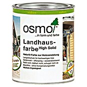 Osmo High Solid Landhausfarbe (Tannengrün, 750 ml, Seidenmatt, Naturölbasis)