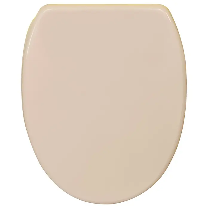 SANILO WC-Sitz Bahamabeige mit Schnellverschluss - MDF, Beige, Mit Absenkautomatik