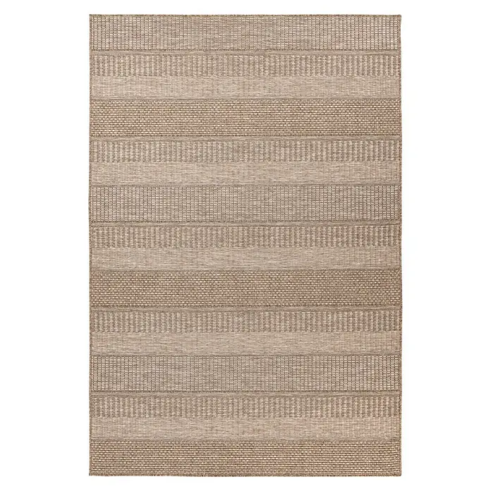 Kayoom Outdoor-Teppich Sindra 325 - Natur, 230 x 160 cm, 100 % Polypropylen - Draufsicht