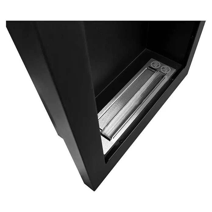 Bysil Kaminofen - Material Verkleidung: Stahl, Schwarz
