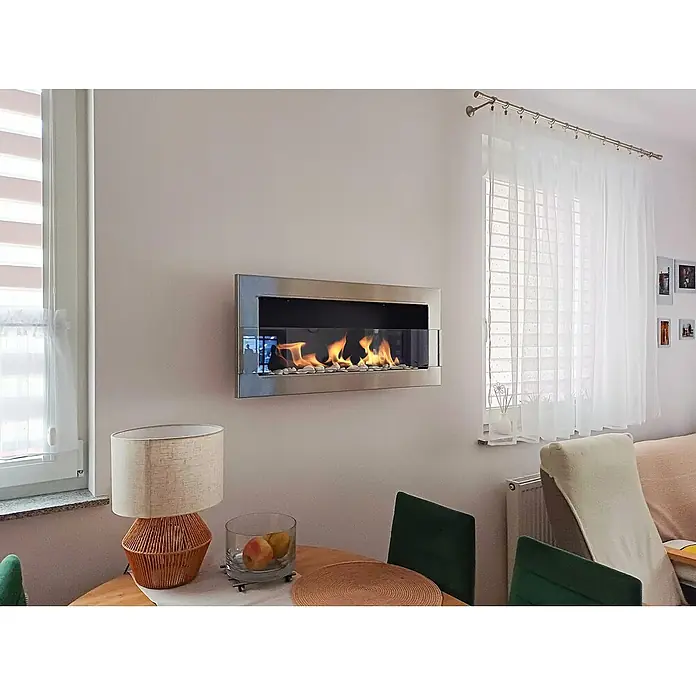 Bysil Kaminofen - Material Verkleidung: Stahl, Inox