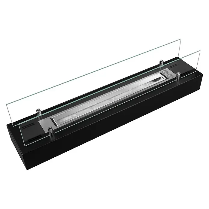 Bysil Kaminofen - Material Verkleidung: Stahl, Schwarz