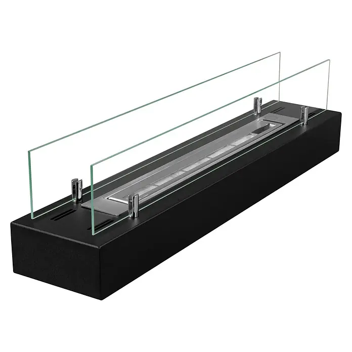 Bysil Kaminofen - Material Verkleidung: Stahl, Schwarz