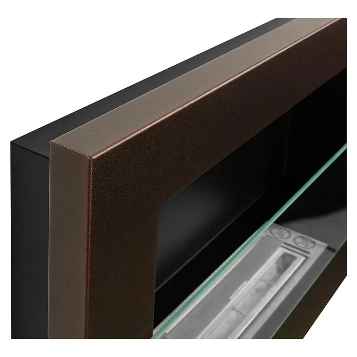 Bysil Kaminofen - Material Verkleidung: Stahl, Braun