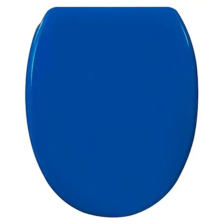 SANILO  WC-Sitz Blau mit Schnellverschluss