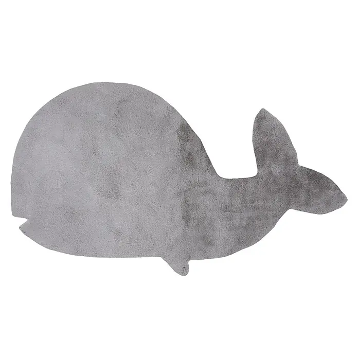 Kayoom Kinderteppich Lille 862 - Grau, 114 x 66 cm, 100 % Polyester - Draufsicht