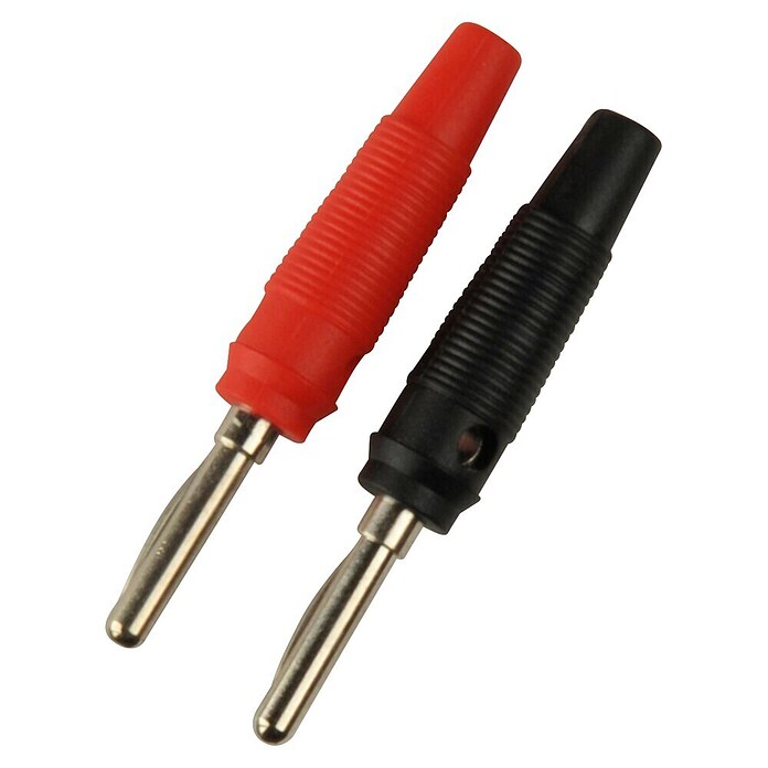 Profi Depot Bananenstecker (2 Stk., Schraubanschluss)