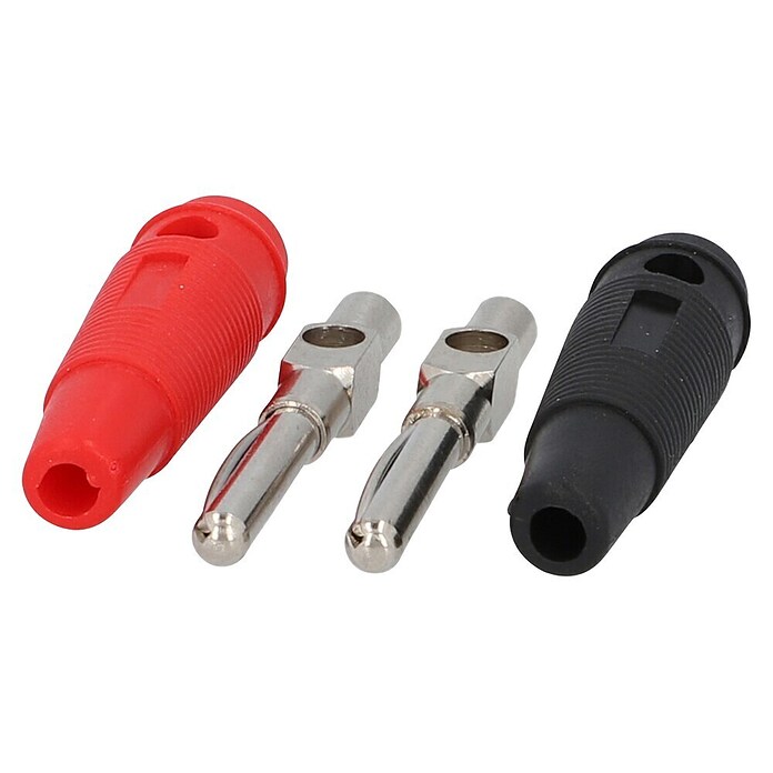 Profi Depot Bananenstecker (2 Stk., Schraubanschluss)