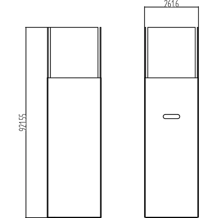 Bysil Kaminofen Bioethanol Standkamin Patio, 3 l Edelstahlbrenner, Weiß matt mit Glas - Material Verkleidung: Stahl