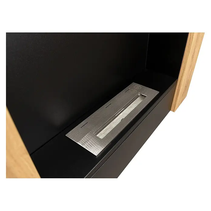Bysil Kaminofen - Material Verkleidung: Stahl, Schwarz
