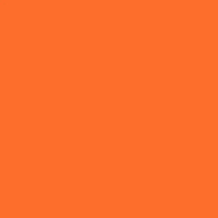 Liquitex Basics Acrylfarbe - Kadmiumorange, 22 ml - Feste orangefarbene Farbprobe.