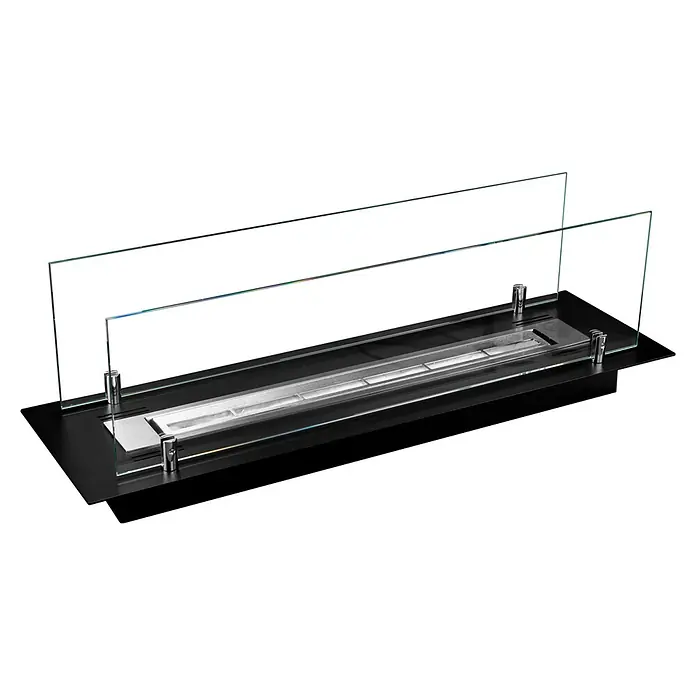 Bysil Kaminofen - Material Verkleidung: Stahl, Schwarz